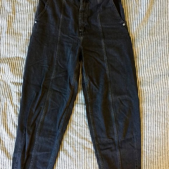 Weekday Worker Jeans in Charcoal Black - Picture 4 of 4